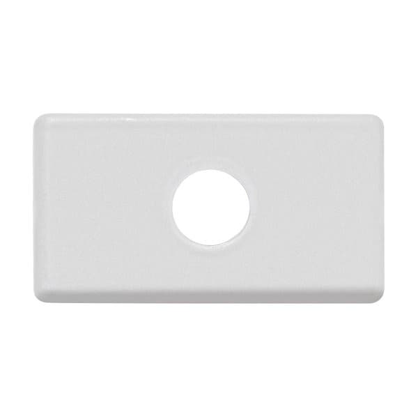 Módulo Tampo 1 Furo 9,5mm Branco Tramontina