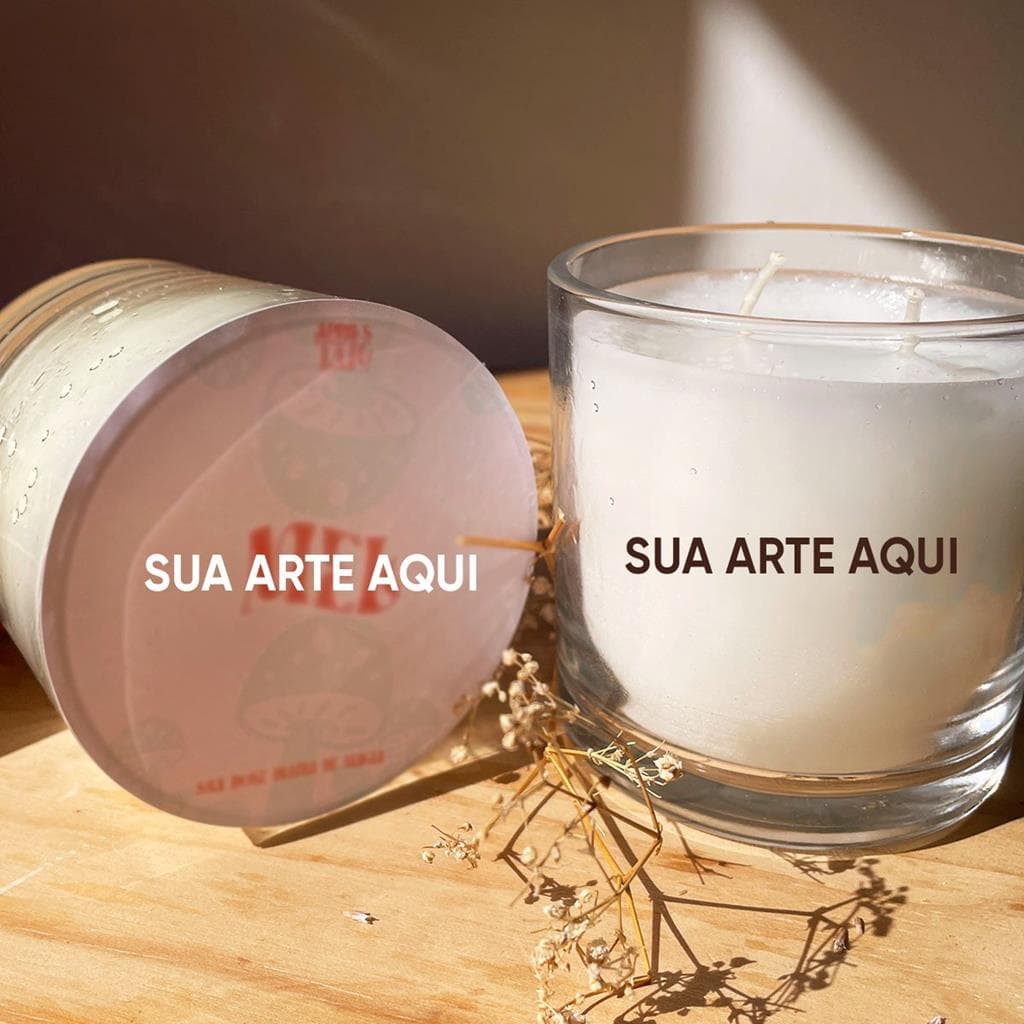 Vela Aromatica Personalizada | Escolha O Aroma