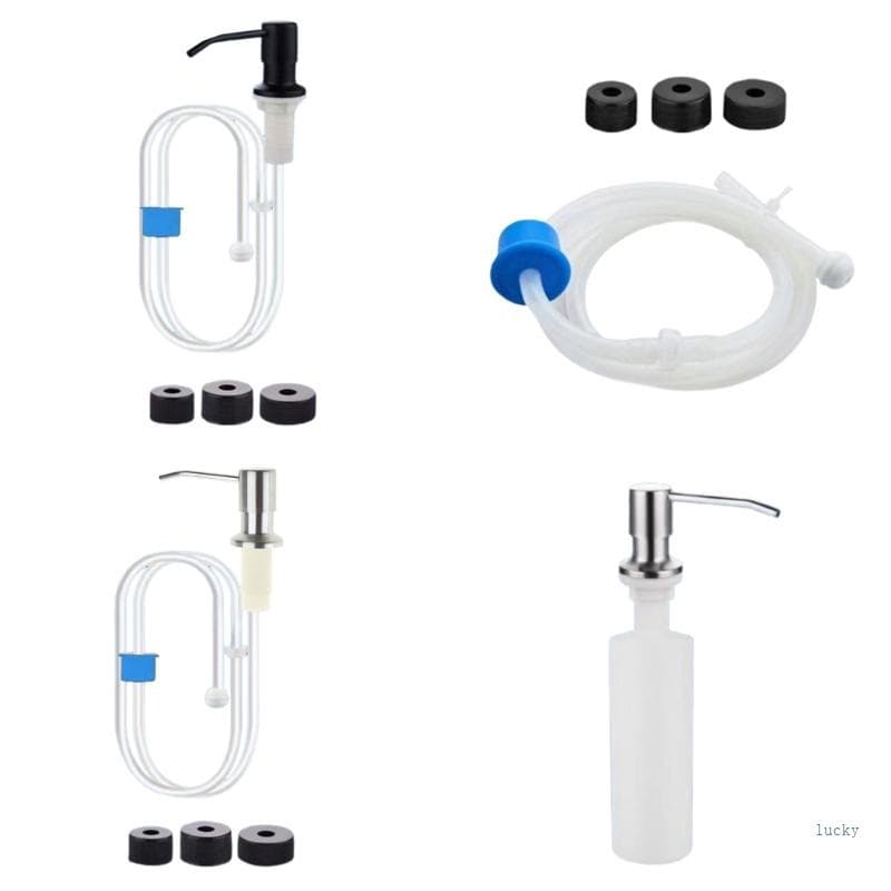 TAKE Ferramenta Cozinha Dispensador Aço Inoxidável Mangueira Flexível Para Recargas Fáceis
