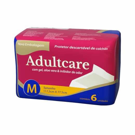 PROTETOR DE COLCHAO ADULTCARE M - 6 un