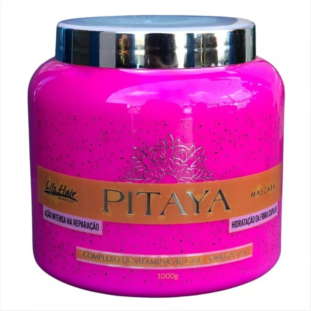 Creme Mascara Hidratação Pitaya Life Hair Profissional 1kg