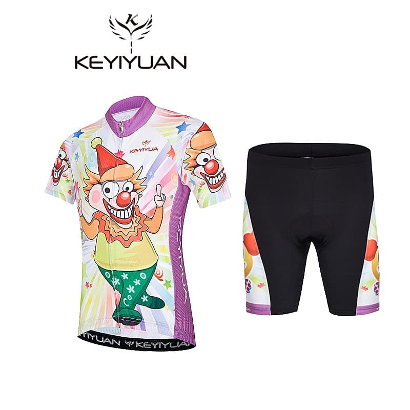 2027 Novas Crianças Conjunto Camisa De Ciclismo Moda Meninos Meninas MTB Roupas Camisas Da Bicicleta Estrada Terno Calça