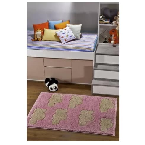 Tapete Quarto Infantil Relevo 100x150cm Antiderrapante Criança - Jazz Kids