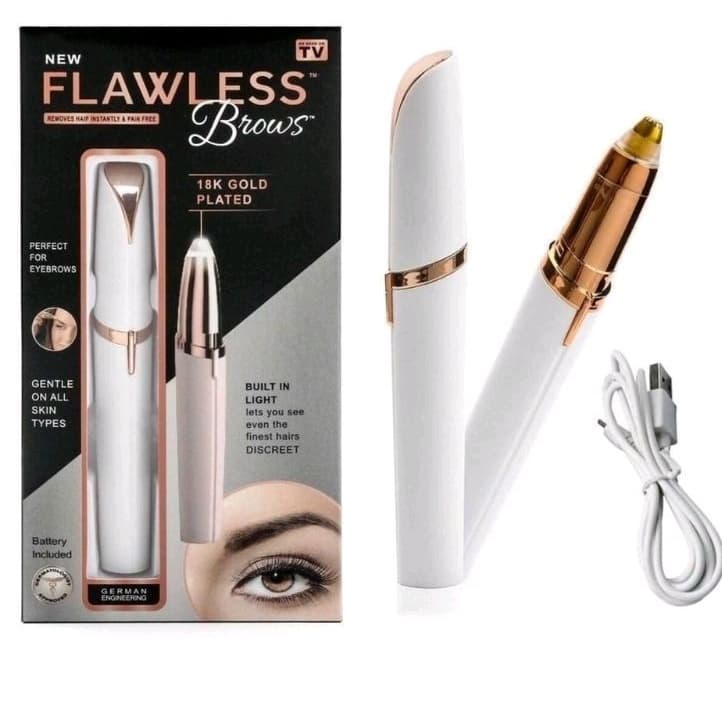 Caneta Depiladora  de Sobrancelhas Nariz Recarregável Usb Lançamento na loja produto pronta enttega
