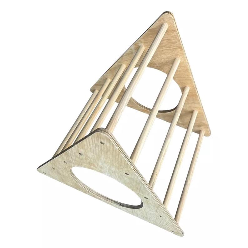 Triangulo Pikler Fixo Infantil Escolar O Compensado CM0414