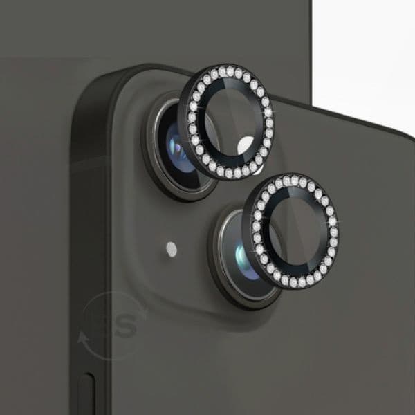 Película Lente Câmera Diamante Compatível iPhone 14 14 Plus Proteção Premium