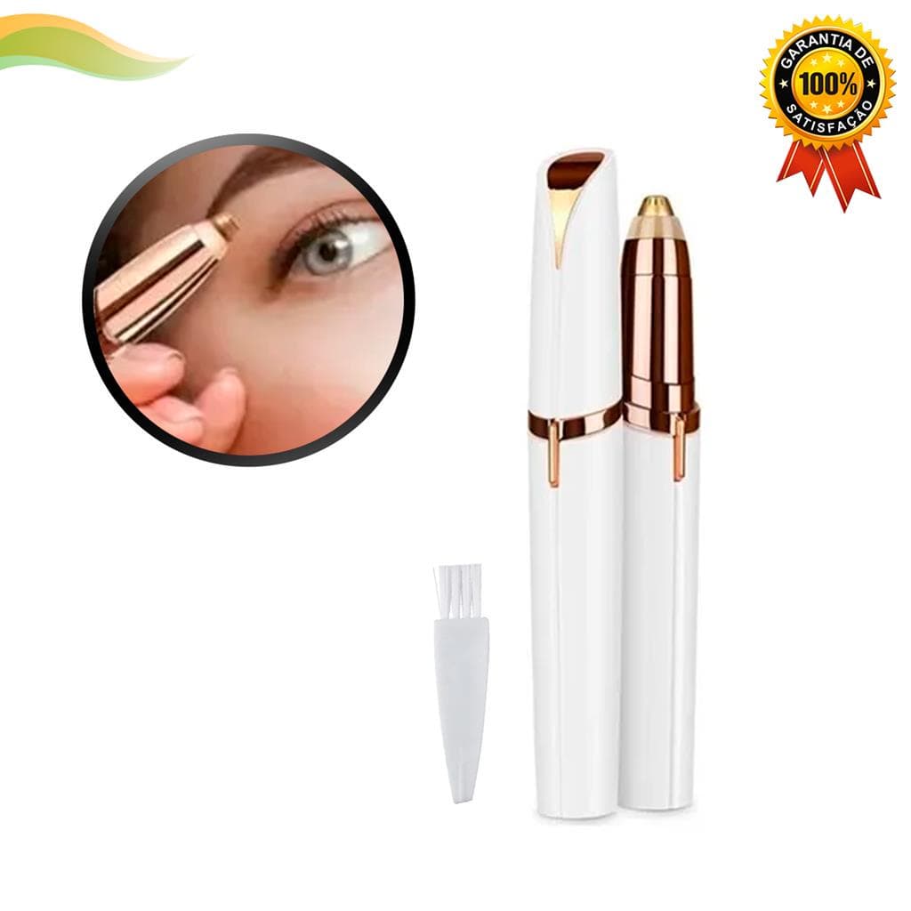 Mini Caneta Depiladora Facial Portatil Removedor Tira Pelos Eletrico Recarregavel USB Para Bucos