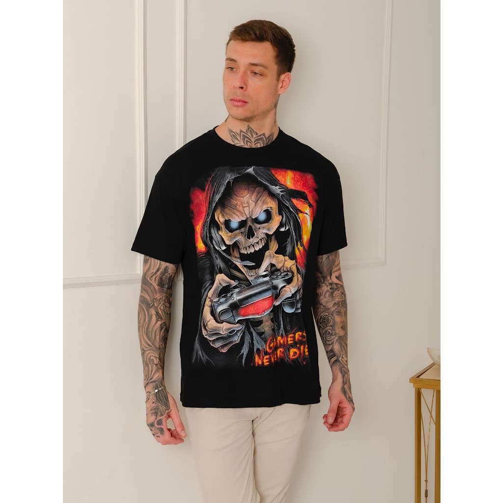 Caveira Ogabel masculino Camisa Blusa Ogabel