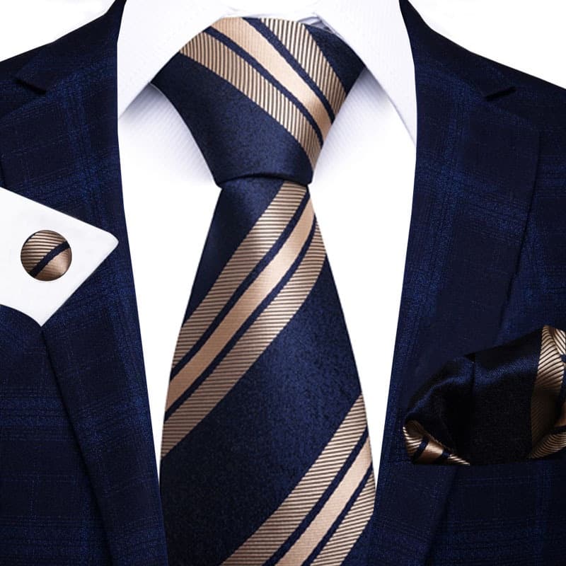 Homens Gravatas de negócios Presentes de férias Presentes de aniversário Gravatas de aniversário Gravatas de bolso Gravatas de bolso Gravatas quadradas Noivo Acessórios de moda para casamentos
