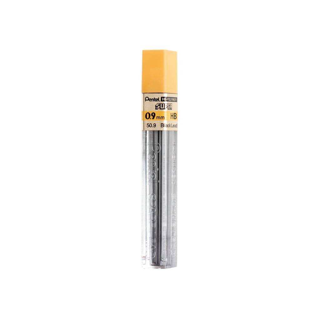 Grafite 0.9mm HB Refil Com 15 Unidades Pentel