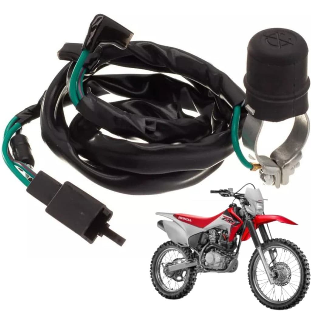 Botão Mata Motor Honda Crf 230F Interruptor Corta Corrente 230 F Todos Os Anos