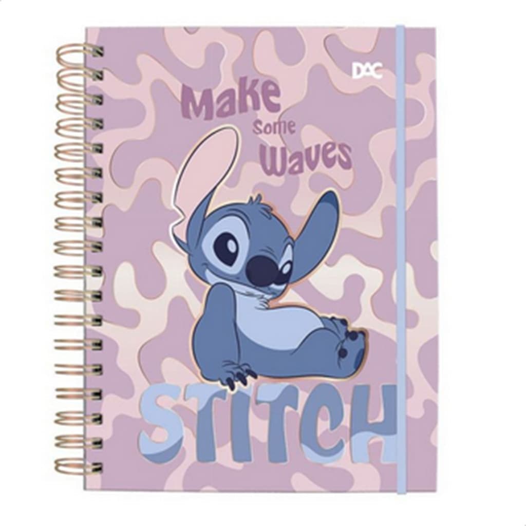 Caderno Stitch 1 Materia Inteligente Smart Escolar Colegial