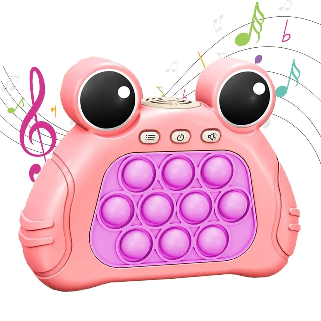 Pop It Fidget Mini Game Interativo 4 Modos Sapinho Toys Divertido Anti Estresse Relaxante Sensorial Criança