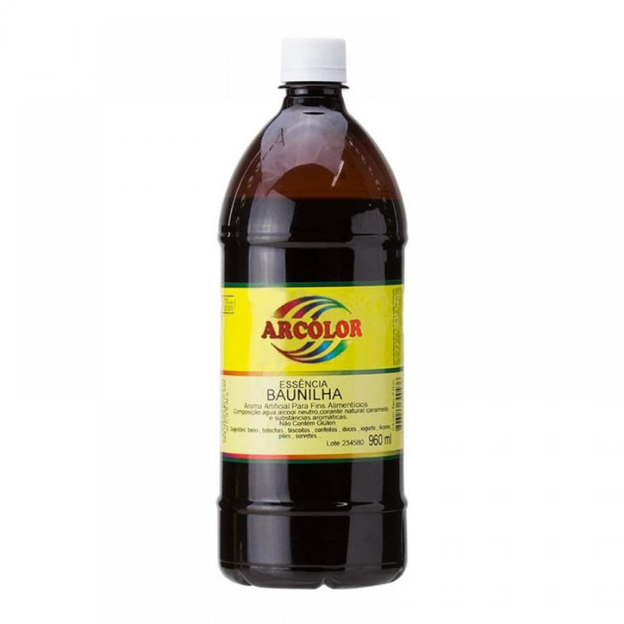 Essência Baunilha 960 ml Arcolor - Rizzo Confeitaria