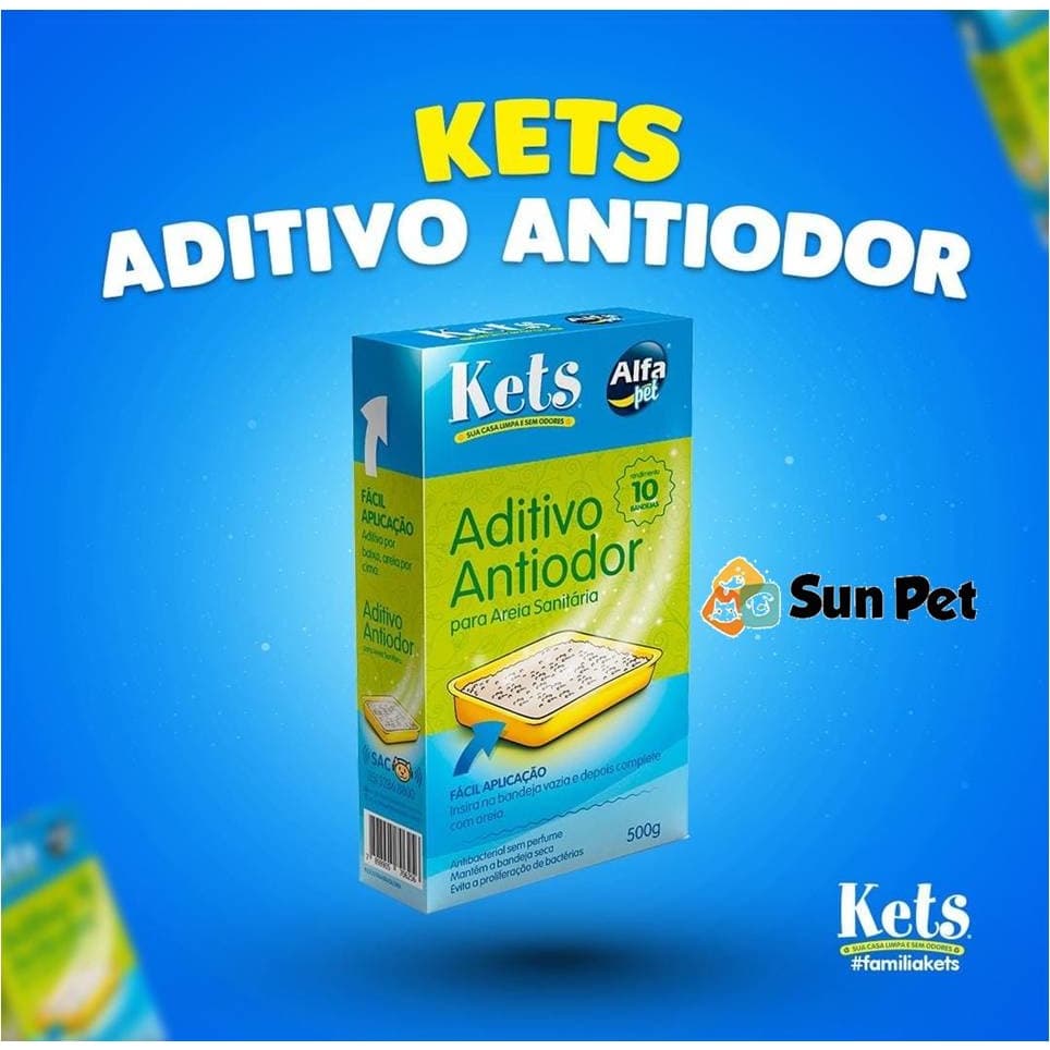 Antiodor Aditivo p/ Areia Gato Alfa Pet Envio Rápido