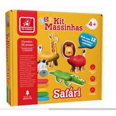 COLECAO POP - KIT MASSINHA SAFARI