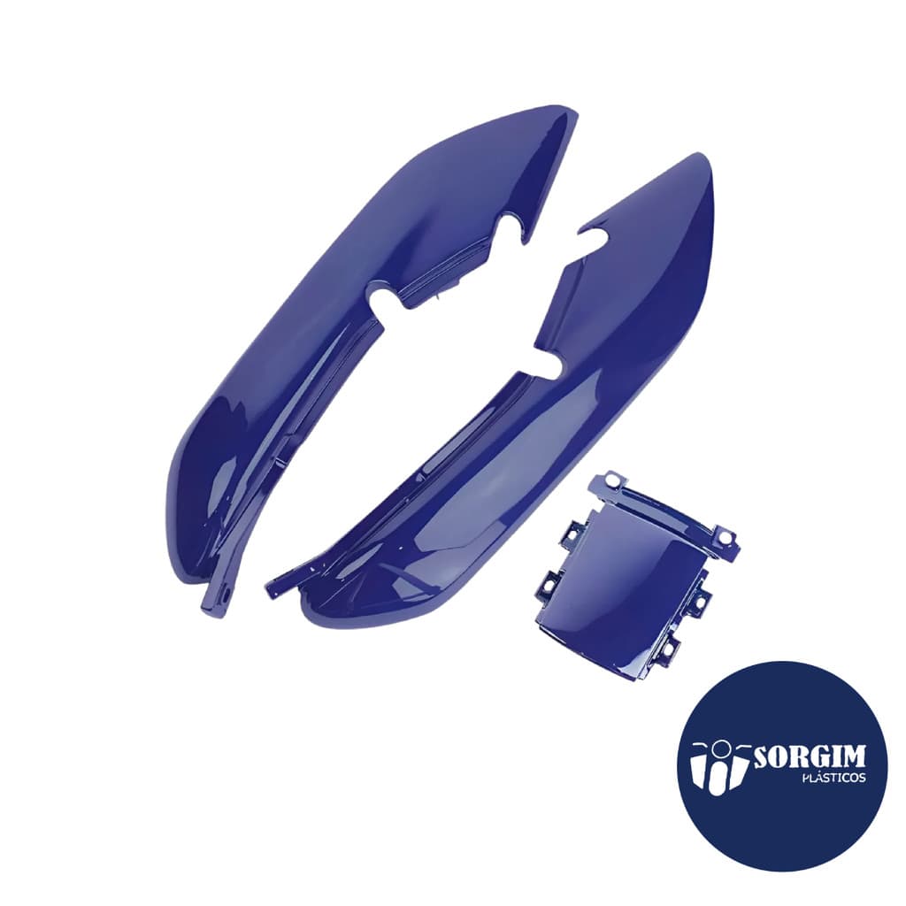 Rabeta Completa Titan 125 1995 Azul