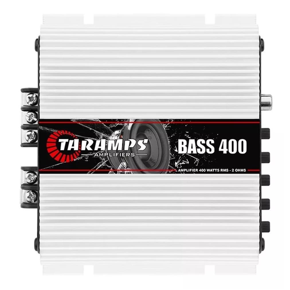 Modulo Taramps Bass 400 2 Ohms Amplificador Para Subgrave 400w 1 Canal Bass400 Som Automotivo