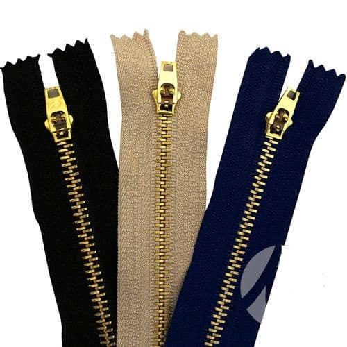 ZIPER METAL AUTOMÁTICO – 12CM- Nº4 – PCT C/ 10 UNID.