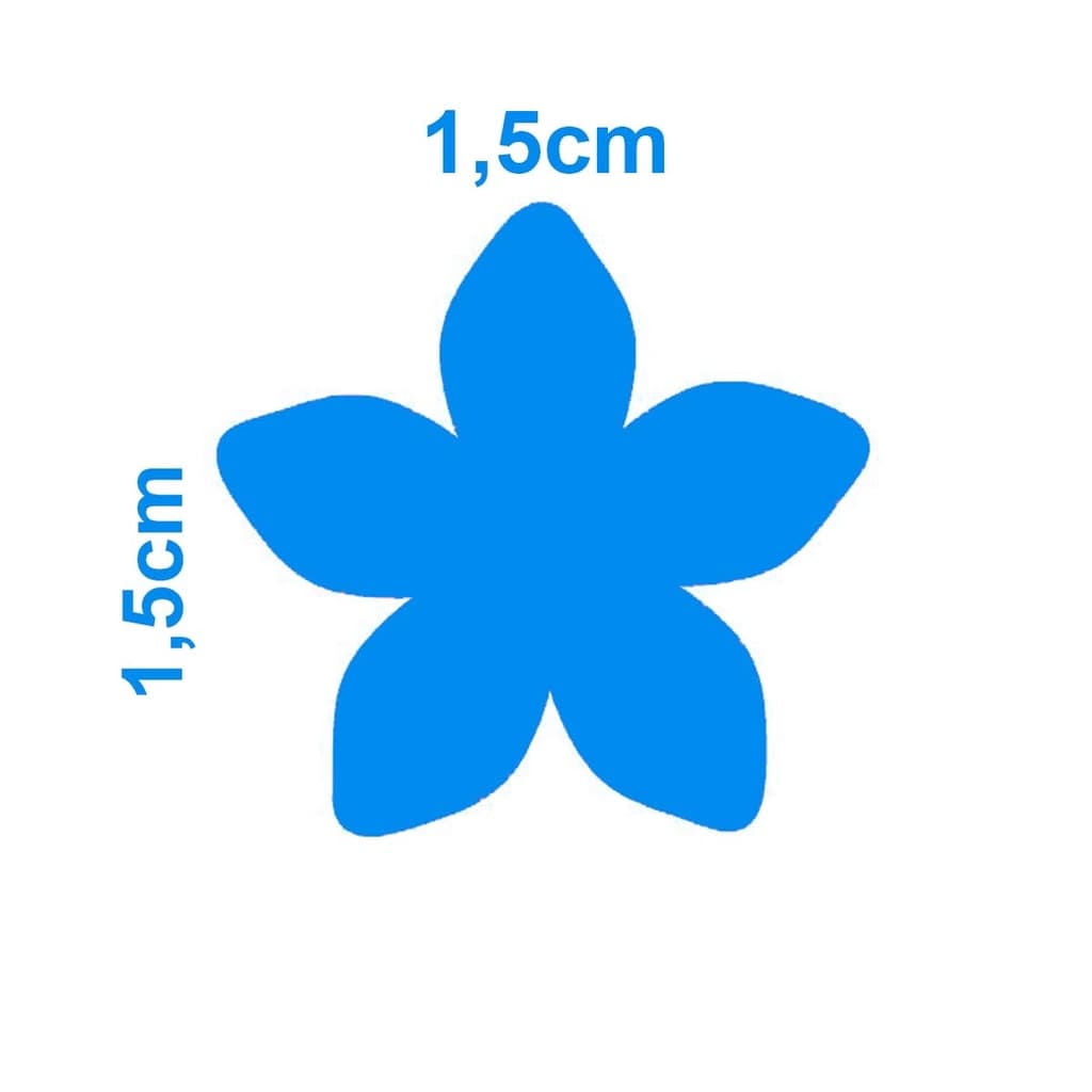 Furador Make+ - Regular Flor 5 Pétalas (Papel e EVA)