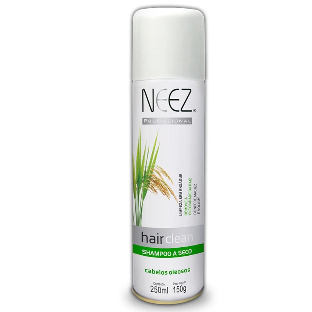 Shampoo a Seco Cabelos Oleosos Neez Hair Clean 250 ml