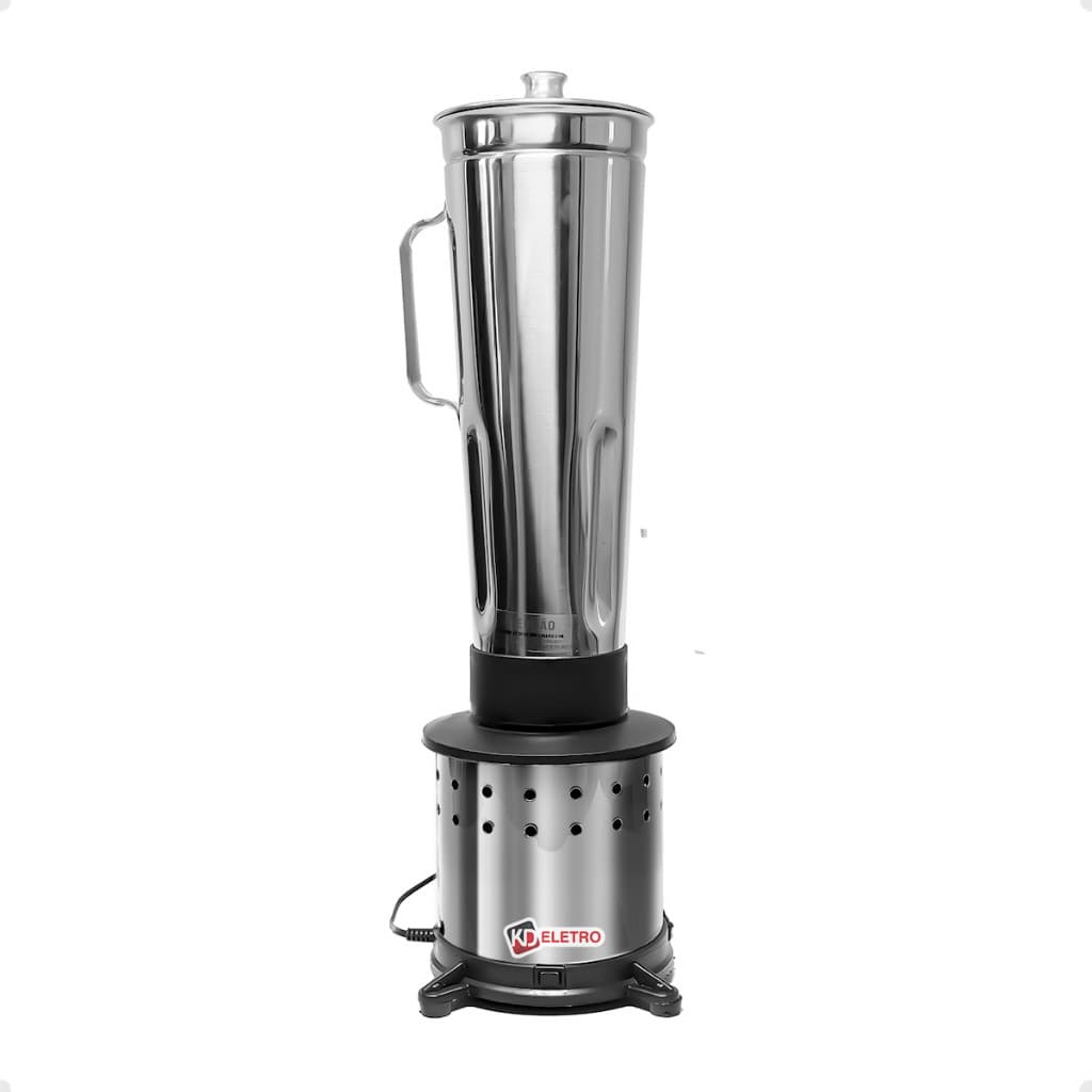 Liquidificador Industrial  Alta Rotação 4 LITROS Prata com Jarra de Aço Inoxidável 220v Restaurantes