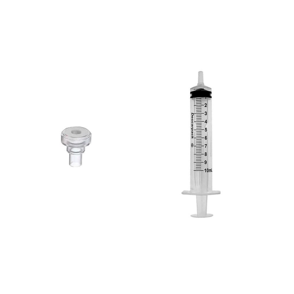 Adaptador para seringa injetor de perfumes para o frasco
