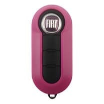 Carcaça Da Chave Canivete Rosa Fiat 500 Palio Mobi
