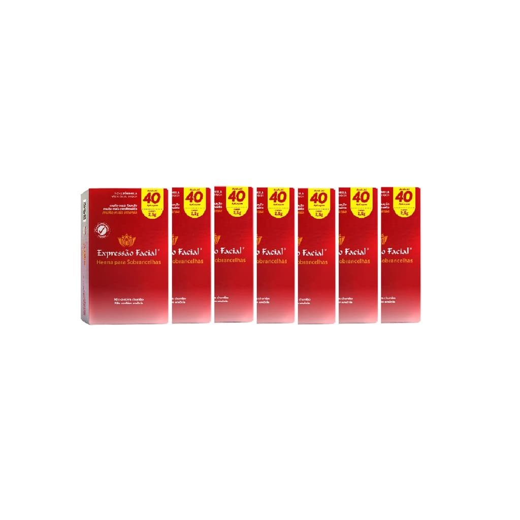 Expressão Facial Henna Para Sobrancelhas