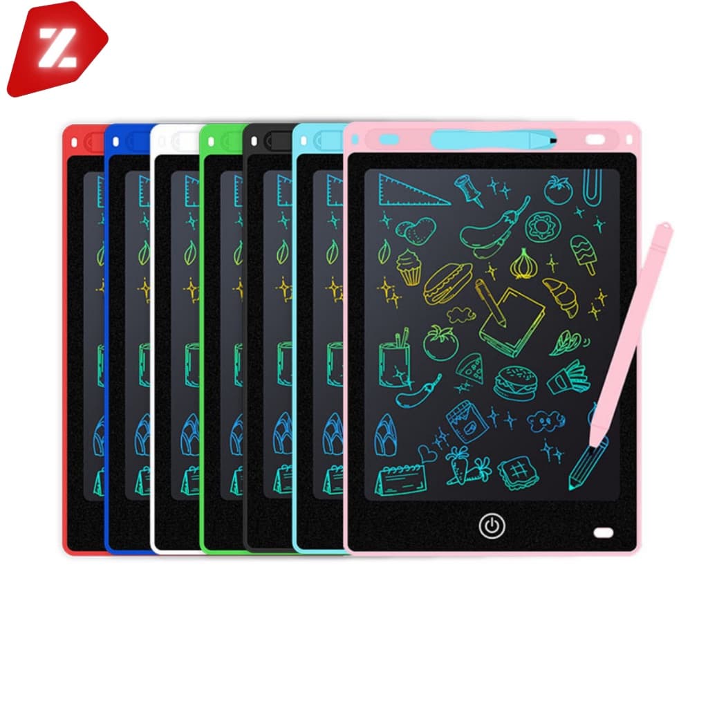 Kit 5 Lousas Mágicas LCD 8.5'' Tablet Infantil p/ Escrever e Desenhar, Brinquedo p/ Menino/Menina