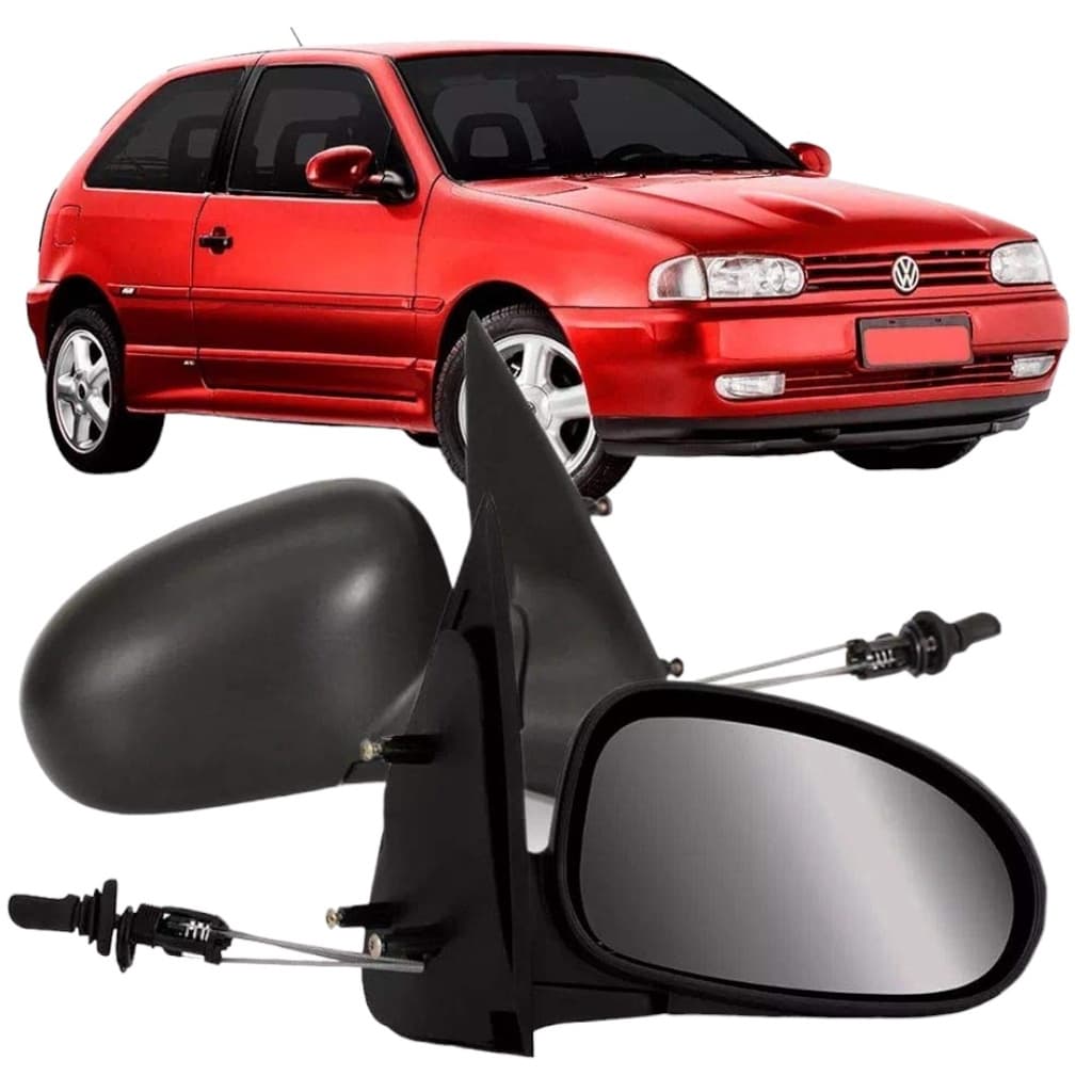 Retrovisor Gol 95/99 – 2Portas - C/Controle DIREITO