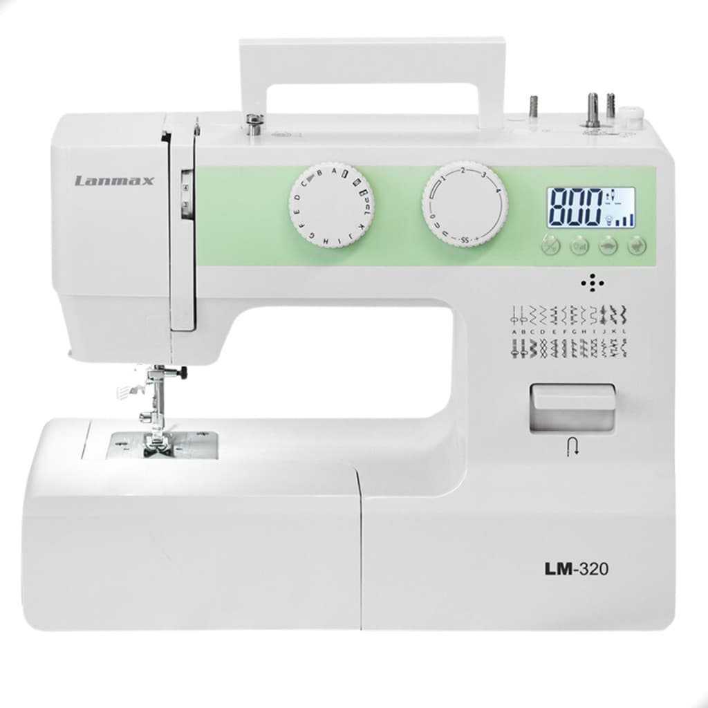 Maquina Doméstica P/ Costura LM320 24 Pontos Lanmax - Bivolt