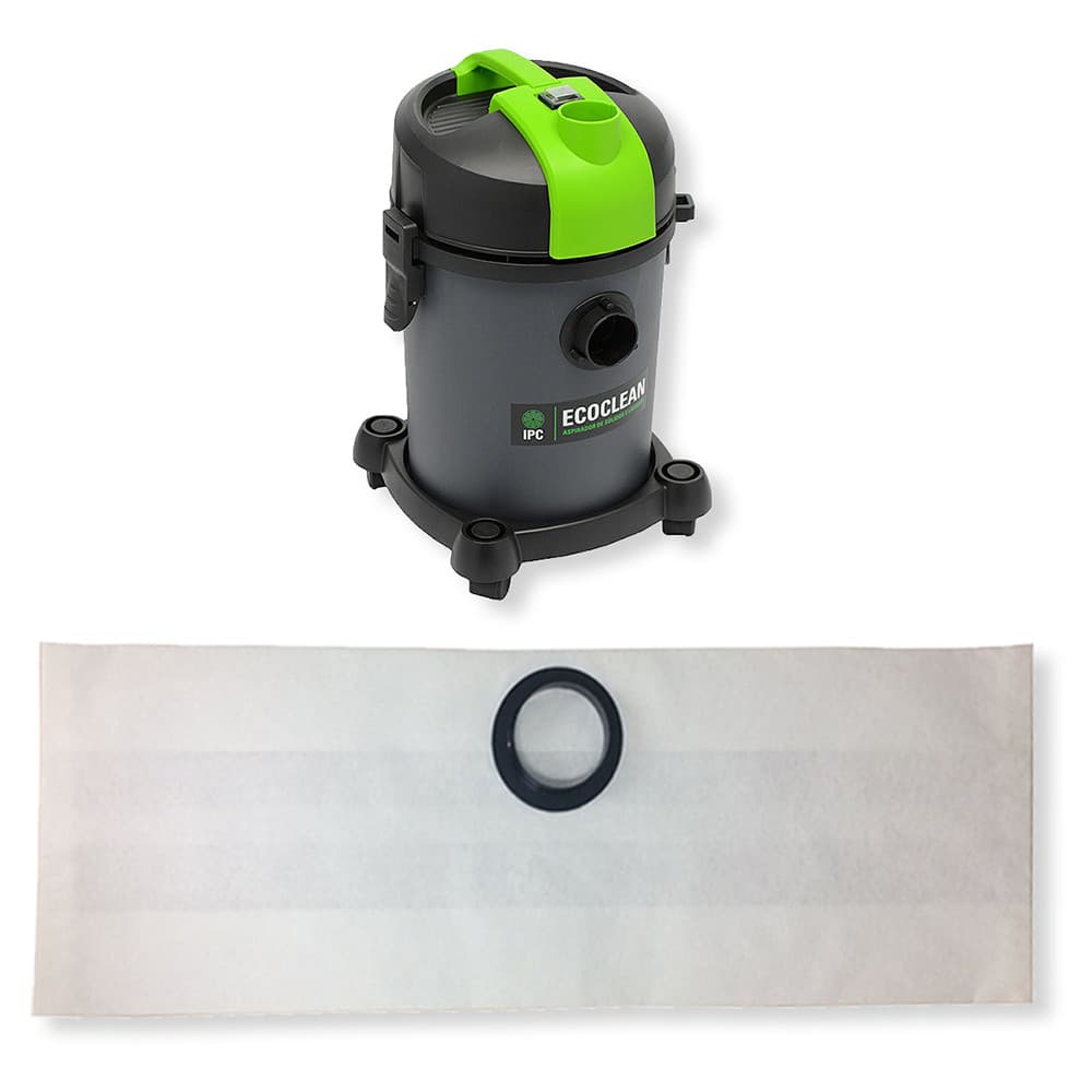 3 Saco Descartável para Aspirador de Pó IPC Soteco Ecoclean