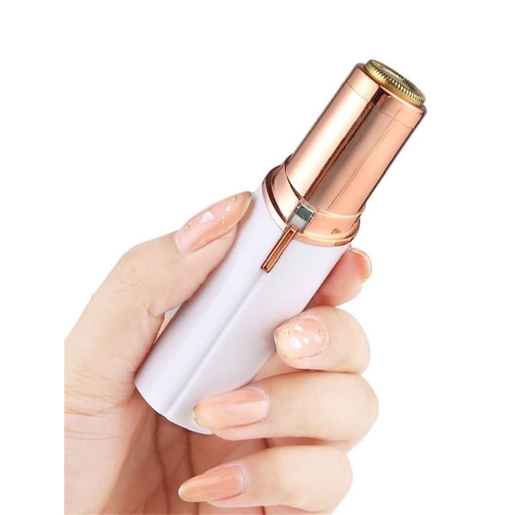 HYQ1214 Depilador Batom Portátil Facial Buço Rosto Aparador Pelos USB