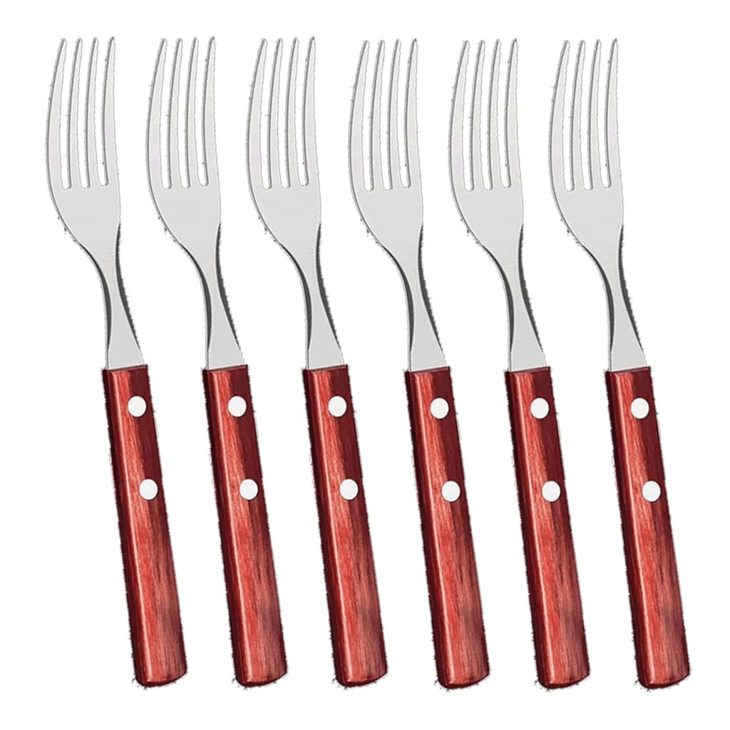 Jogo 6 Grafos de Mesa Churrasco Tramontina Aço Inox Polywood
