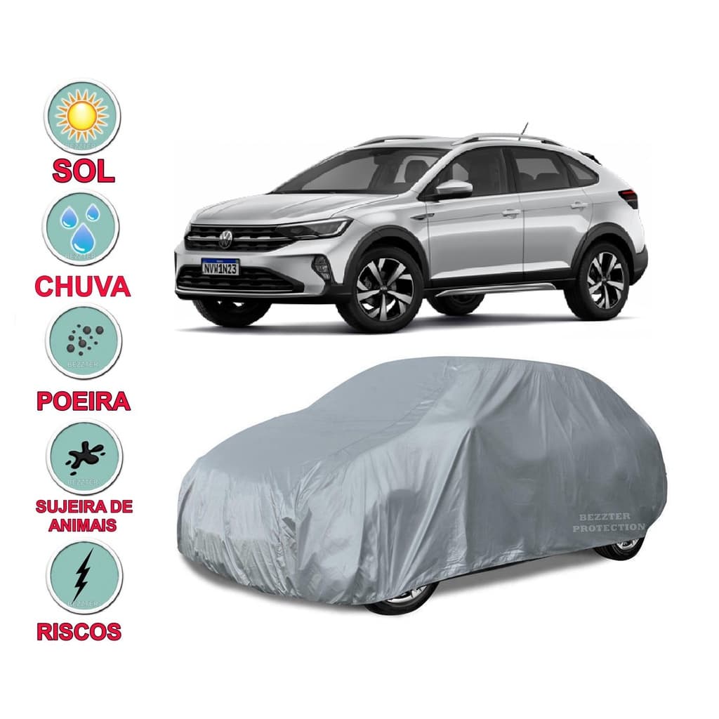 Capa cobrir carro Nivus 100% Impermeável Proteção Total Bezzter Protection