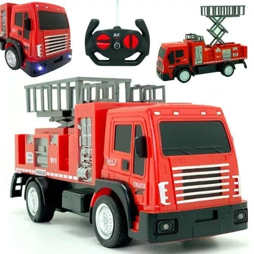 Caminhão Controle Remoto Bombeiros ou obra coleta de lixo