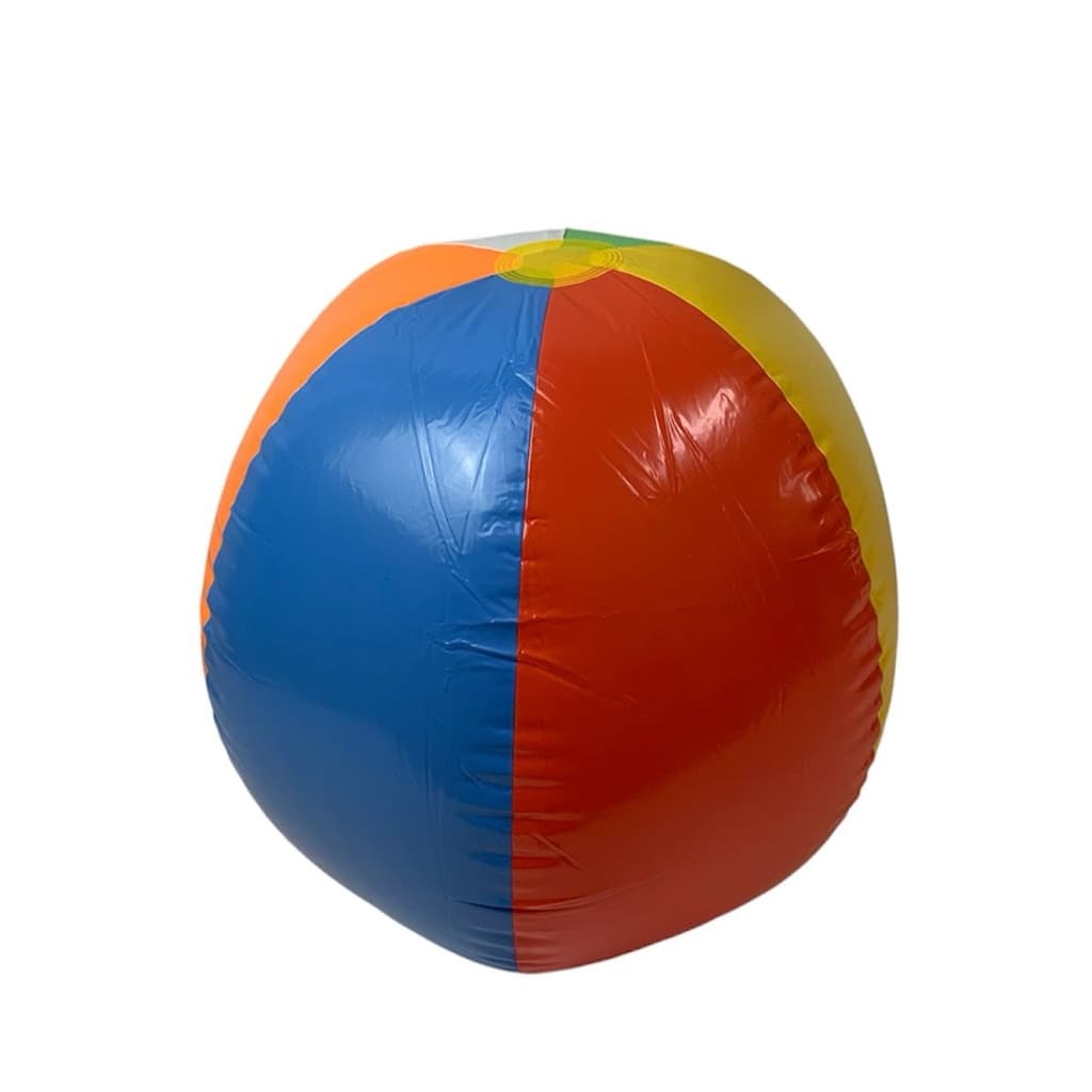kit 2 Brinquedo Bola Inflável De Plástico Bebê  Piscina Praia Divertida Colorida