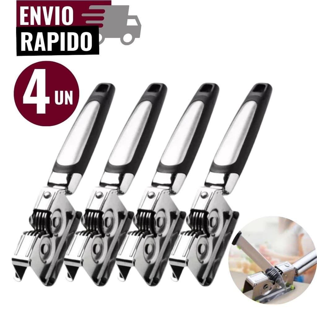 Conjunto 4 Amolador de Faca Afiador de Faca Inox Afiador Amolador de Facas e Tesouras para Uso Diário