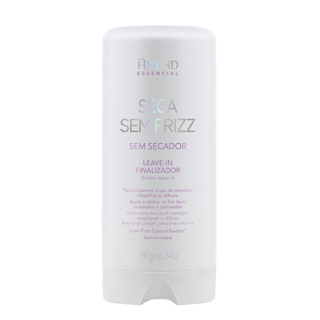 Amend Essencial Leave-in Finalizador Seca Sem Frizz 180ml