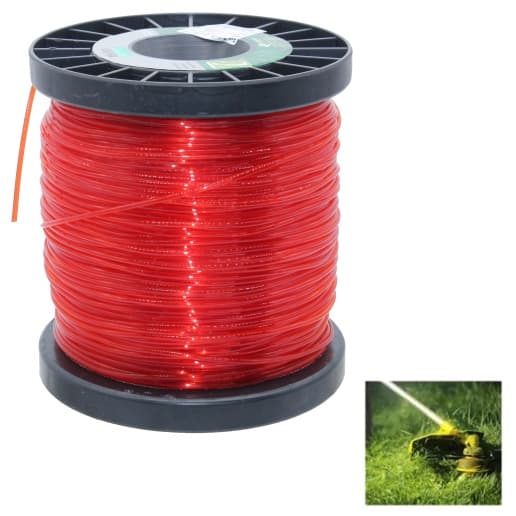 Rolo Fio Nylon P/ Roçadeira Linha Cortar Grama 3mm 124 Metro