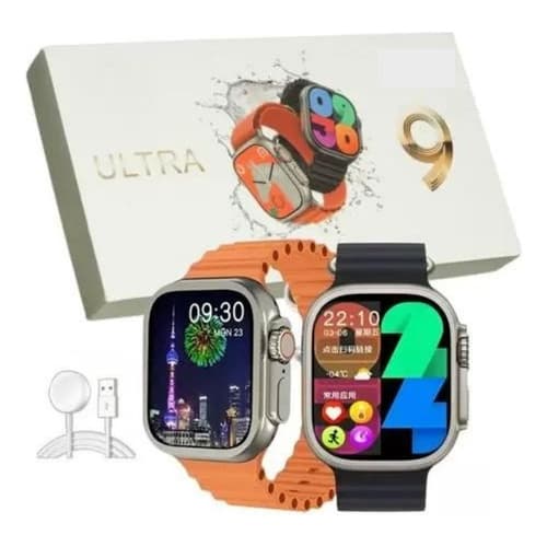 Relogio Smartwatch Ultra Serie 9 Geração 2024 + 7 Pulseiras