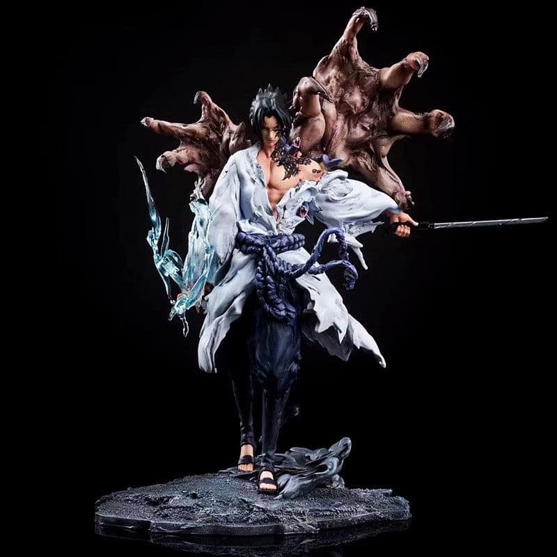 Cortina de ferro Naruto gk em estoque pronto Sasuke Kakashi Rachel Ressonância Terceira Figura Estátua Modelo Ornamentos