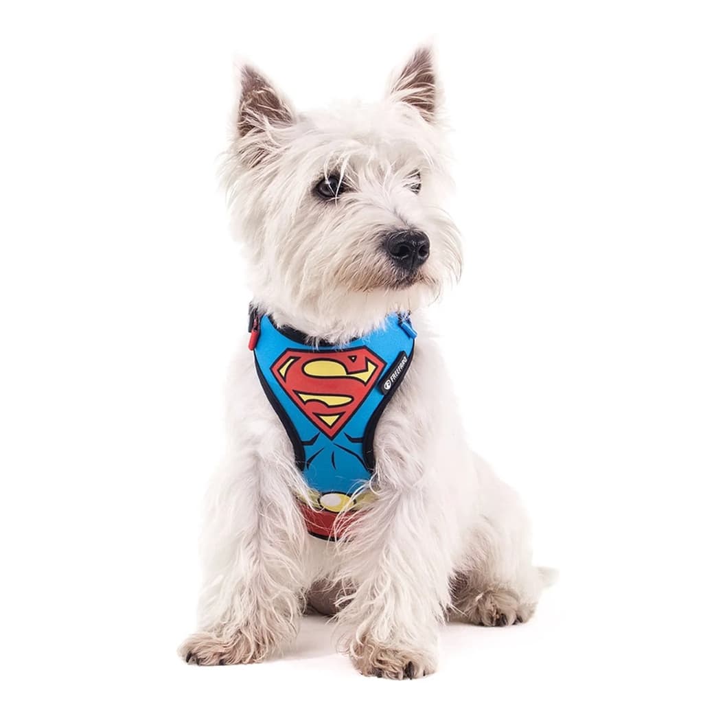 Peitoral Para Cachorros Air Freefaro Licenciado Super Man