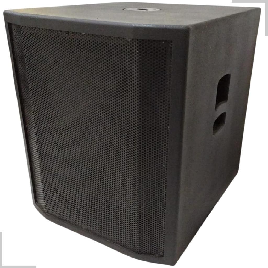CAIXA 18 SUBWOOFER QUADRADO GRAVE MIX GABINETE VAZIO