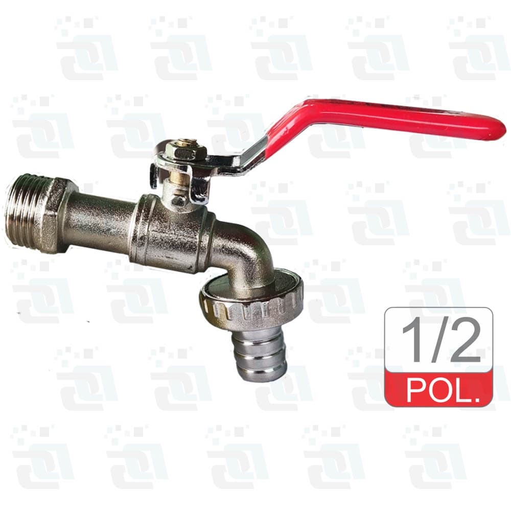 Torneira Esfera Jardim Quintal Tanque 1/2 Polegada Volta 1/4 Fertak 7005