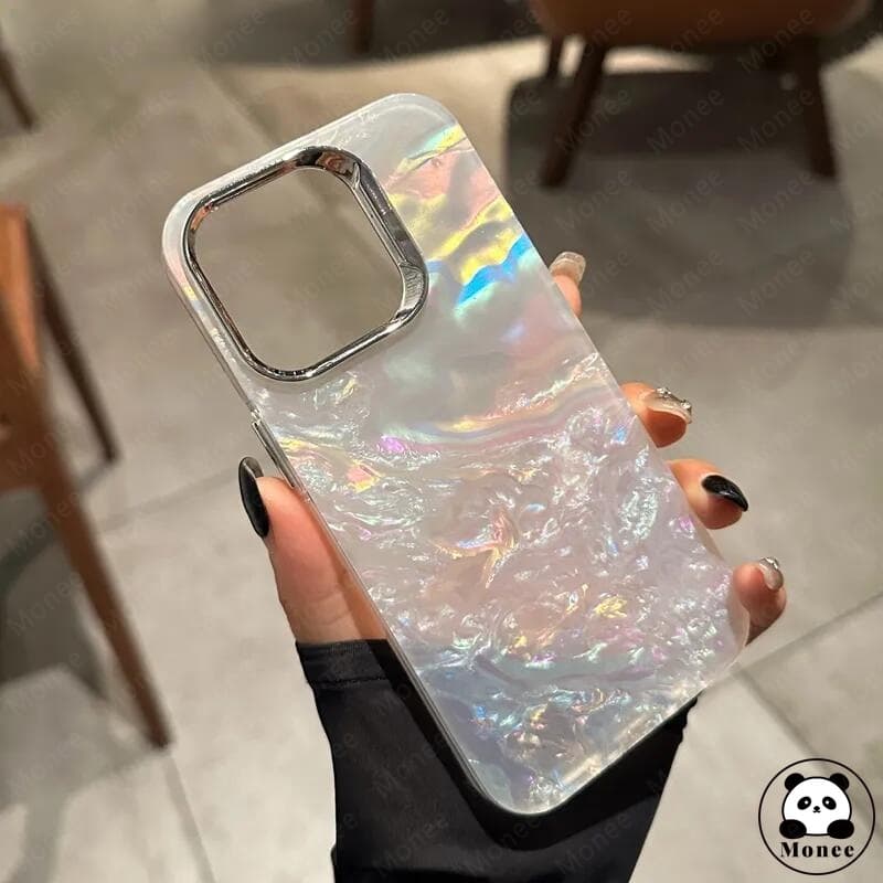Case Capa Capinha De Celular Para iPhone 15 11 12 13 14 Pro Max 14 Plus Pára-Choques Transparente E Lisa