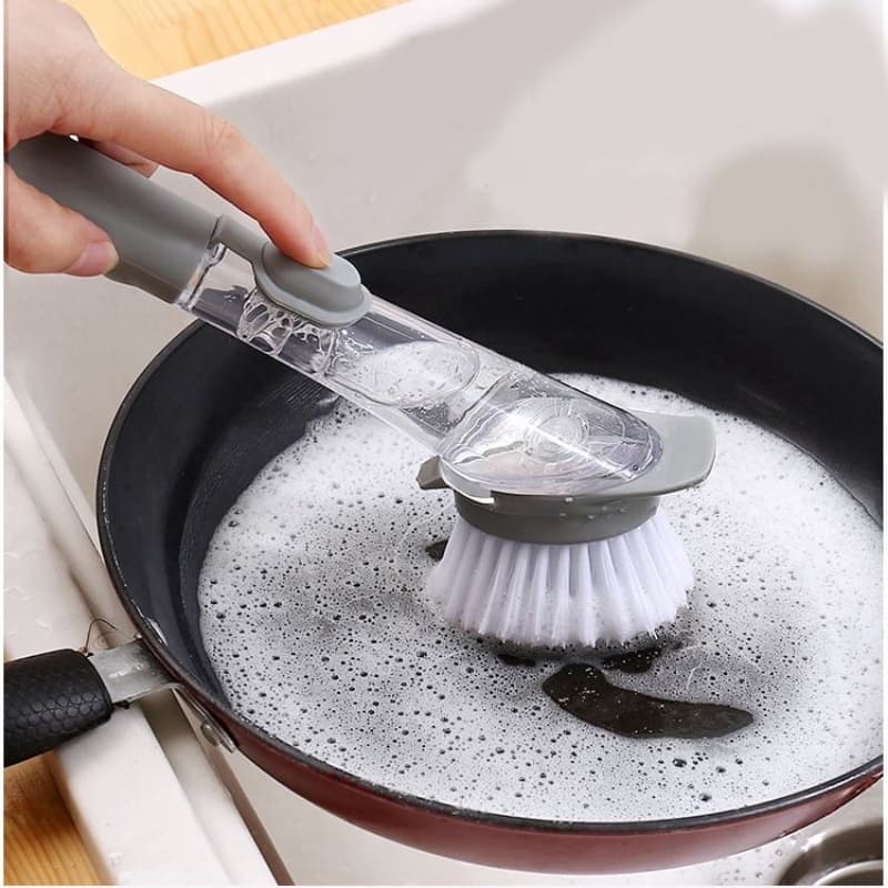 Porta Detergente E Esponja 2 Em 1 Dispenser Com Reservatório De Detergente Lava Louça Esponja De Limpeza Bucha De Cozinha Multiuso
