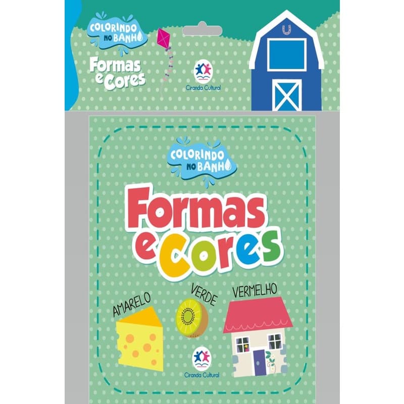 Livro - Colorindo No Banho - Formas E Cores