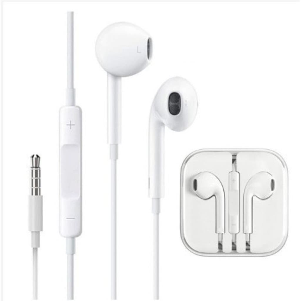 Fone De Ouvido Estéreo Intra-Auricular Com Fio É Adequado Para Todos Os Telefones Conector De 3,5 Mm